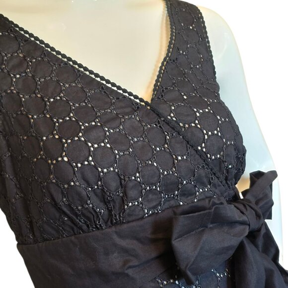 ANN TAYLOR 2 Piece Set Eyelet Skirt & Sleeveless Top sz 6 - Picture 9 of 13